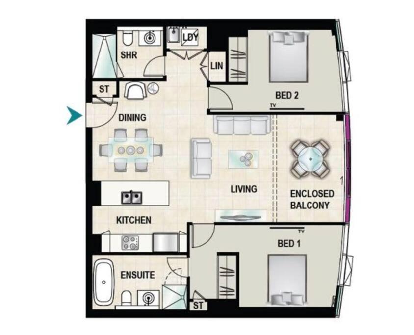 Sea Fever - Lv 65 Skyhome On Ocean Meriton * Gold Coast